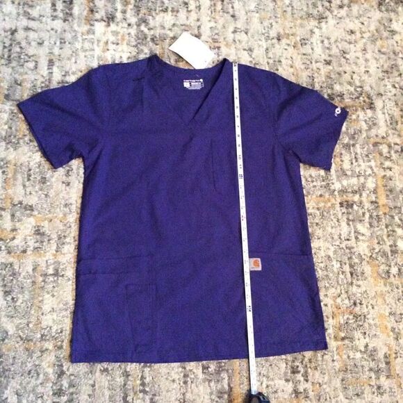 CARHARTT WOMEN’S MODERN FIT SCRUB TOP! NWT! SZ S - Picture 7 of 9